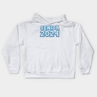 Retro tipography Senior 2024 Sport Kids Hoodie